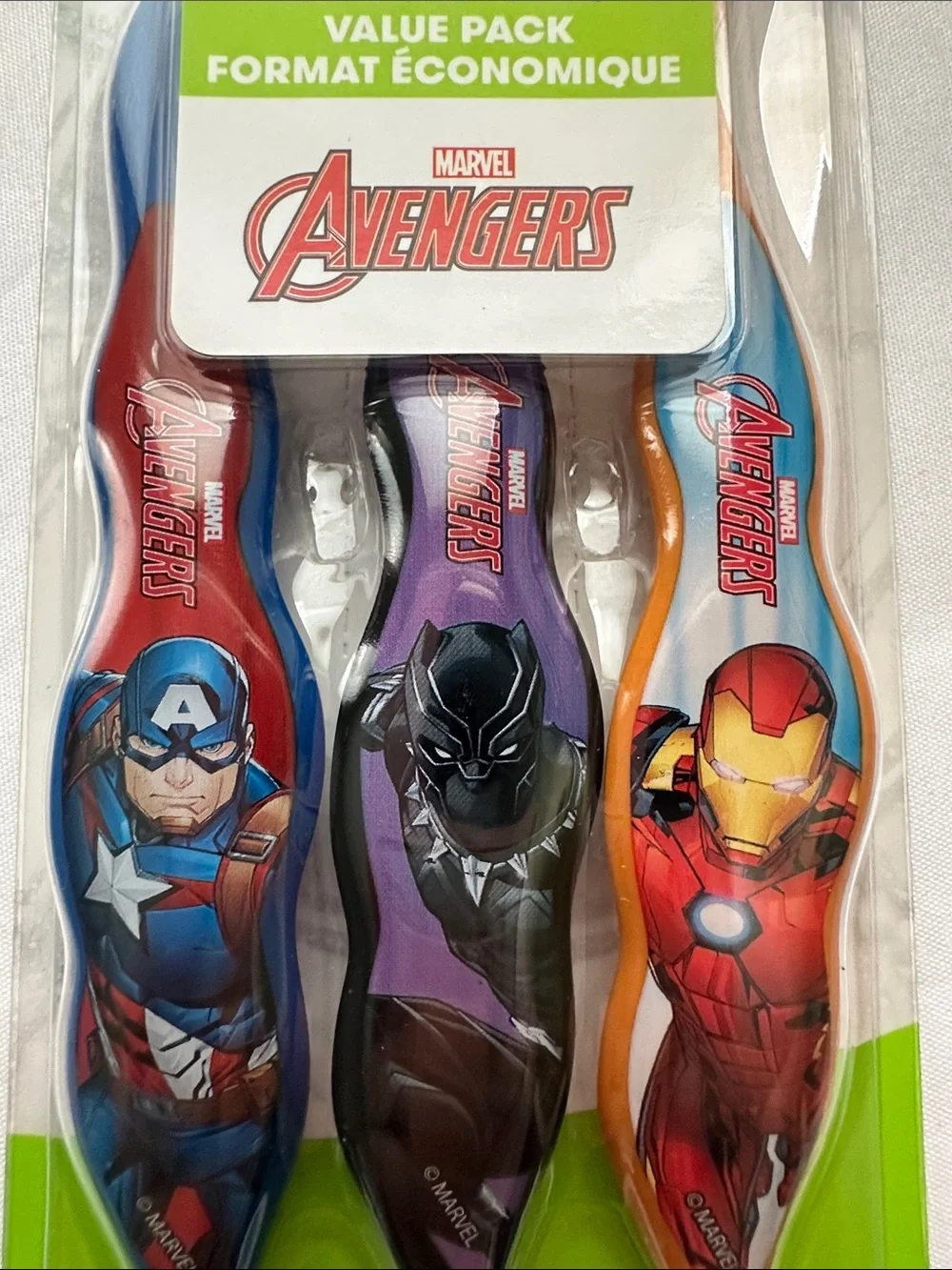 Firefly Marvel Avengers Kids Toothbrushes Soft Bristles 6-Pack Set